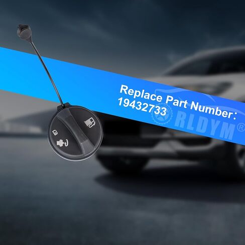 Rldym 19432733 Gas Cap Fuel Cap for Buick Rainier Rendezvous, Cadillac CTS SRX XLR, Chevrolet Astro Classic Corvette SSR Trailblazer EXT, GMC Envoy XL XUV Safari, Saturn Pontiac Isuzu Oldsmobile in Saudi Arabia