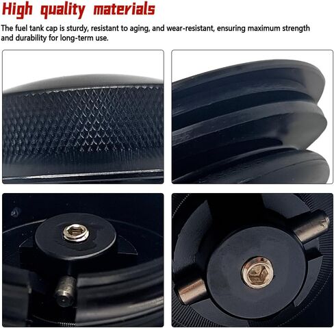 غطاء غاز منبثق بفتحات تهوية مناسب لـ Harley Softail Street Bob Breakout 114 Fat Boy Standard Heritage Deluxe 2018-2023 استبدال 61100119A منخفض المظهر in Kuwait