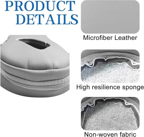 Compatible with Car Front Seat Armrest Cover for Honda Odyssey 2005 2006 2007 2008 2009 2010 Microfiber Leather Seat Arm Rest Cover for Front Driver and Passenger Side 2PCS Gray in Kuwait