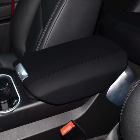 Center Console Cover for Porsche Cayenne 2011-2018 (Black),Armrest Cover for 2011 2012 2013 2014 2015 2016 2017 2018 Porsche Cayenne GTS/Platinum Edition Accessories in Kuwait