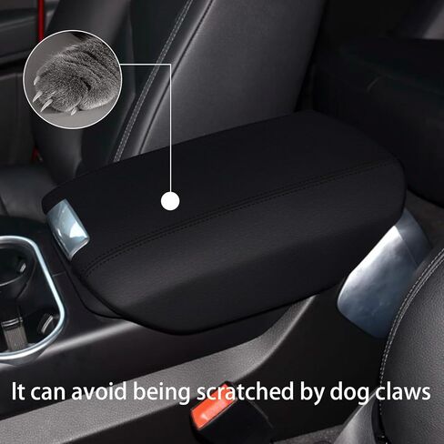 Center Console Cover for Porsche Cayenne 2011-2018 (Black),Armrest Cover for 2011 2012 2013 2014 2015 2016 2017 2018 Porsche Cayenne GTS/Platinum Edition Accessories in Kuwait