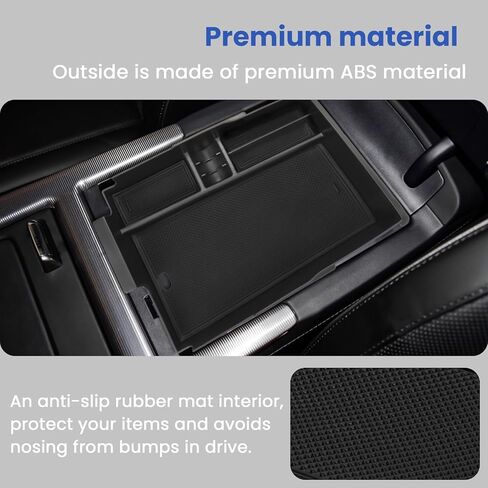 Carwiner Center Console Organizer Compatible with 2023-2025 Hyundai Palisade Accessories, Armrest Storage Organizer Tray for Palisade Accessories Interior Insert Glove Pallet Drawer Box Holder in Kuwait