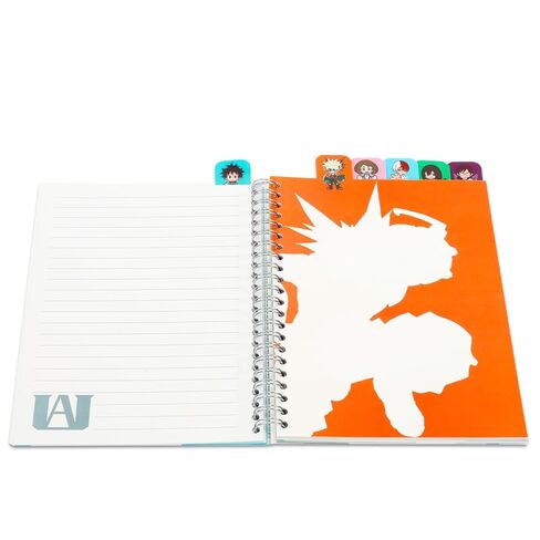 My Hero Academia Journal Set - Anime Tabbed Notebook, Deku Decorative Stand, Plus Bookmark Merch Set for Teens, and Adults in Saudi Arabia