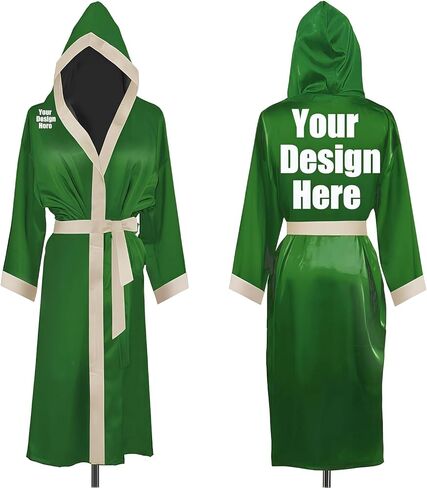 Custom Boxing Robes, Embroidered Boxer Costume, Personalized fighting suits for Women Men Halloween Cosplay in Saudi Arabia