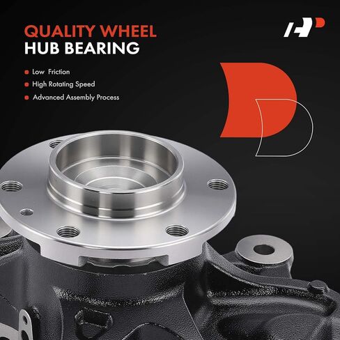 A-Premium Front Left Steering Knuckle & Wheel Bearing Hub Assembly Compatible with Mercedes-Benz eSprinter 2024, Sprinter 1500 2019-2023, Sprinter 2500 3500 3500XD 2019-2025, Driver Side in Saudi Arabia