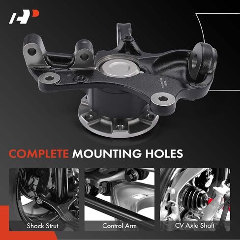 A-Premium Front Left Steering Knuckle & Wheel Bearing Hub Assembly Compatible with Mercedes-Benz eSprinter 2024, Sprinter 1500 2019-2023, Sprinter 2500 3500 3500XD 2019-2025, Driver Side in Saudi Arabia