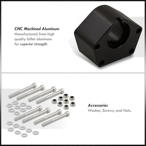 AJP Distributors 2" Front Strut Spacer Leveling Lift Kit Suspension Black Compatible/Replacement For T100 Pickup IFS 4WD 1986 1987 1988 1989 1990 1991 1992 1993 1994 1995 86 87 88 89 90 91 92 93 94 95 in Saudi Arabia