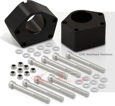AJP Distributors 2" Front Strut Spacer Leveling Lift Kit Suspension Black Compatible/Replacement For T100 Pickup IFS 4WD 1986 1987 1988 1989 1990 1991 1992 1993 1994 1995 86 87 88 89 90 91 92 93 94 95 in Saudi Arabia