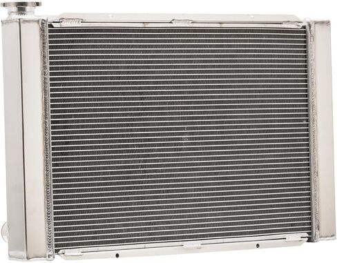 Automotive Replacement Engine Radiators 4 Row Radiator Shroud Fan For Chevy GM SBC BBC High Performance 28"X19" Universal Radiator Aluminum Radiator Fan in Kuwait