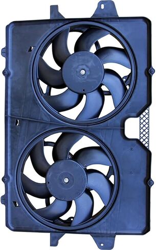 Dual Radiator and Condenser Fan Assembly Replaces# CF15044, 8L8Z8C607B for Ford Escape 3.0L 2008 2009 2010 2011 2012, for Mercury Mariner 3.0L 2008 2009 2010 2011, (1x) in Saudi Arabia