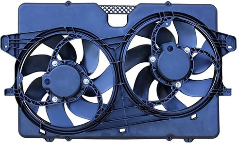 Dual Radiator and Condenser Fan Assembly Replaces# CF15044, 8L8Z8C607B for Ford Escape 3.0L 2008 2009 2010 2011 2012, for Mercury Mariner 3.0L 2008 2009 2010 2011, (1x) in Saudi Arabia