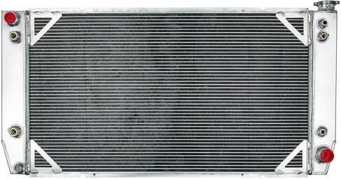 Automotive Replacement Engine Radiators 4 Row Radiator Shroud Fan For Chevy GMC C2500 C3500 K2500 K3500 Pickup 7.4L 1988-2000 Aluminum Radiator Fan in Saudi Arabia