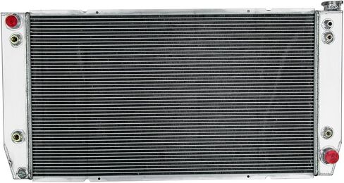 Automotive Replacement Engine Radiators 4 Row Radiator Shroud Fan For Chevy GMC C2500 C3500 K2500 K3500 Pickup 7.4L 1988-2000 Aluminum Radiator Fan in Saudi Arabia