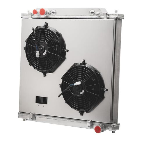 3 Rows Radiator Fan Shroud Replacement for 1999-2005 Ford F250 F350 Super Duty 6.8/7.3L V8 Radiators in Kuwait