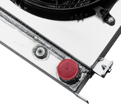 Automotive Replacement Engine Radiators 3 Row Radiator Shroud Fan For Ford HI BOY Hot Rod Chopped Chevy V8 Engine 1930 1931 1932 in Kuwait