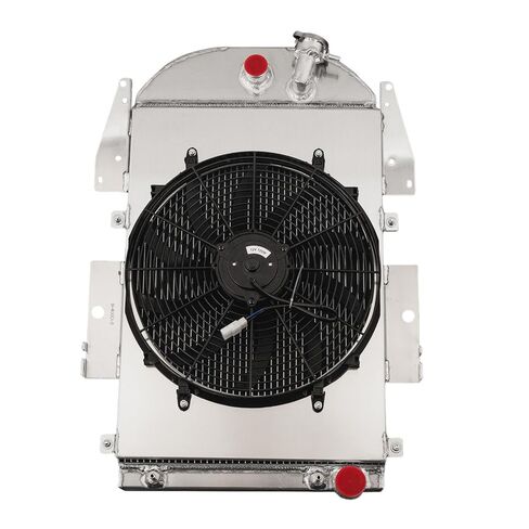 3 Row Radiator Shroud Fan Replacement for 1934,35 36 Chevy Master Deluxe Standard Truck 3.4L Radiators in Kuwait