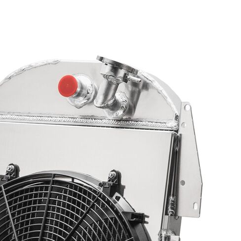 3 Row Radiator Shroud Fan Replacement for 1934,35 36 Chevy Master Deluxe Standard Truck 3.4L Radiators in Kuwait