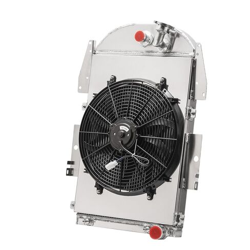 3 Row Radiator Shroud Fan Replacement for 1934,35 36 Chevy Master Deluxe Standard Truck 3.4L Radiators in Kuwait