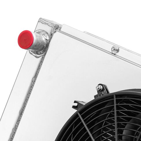 3 Row Aluminum Radiator Shroud Fan Replacements for 29"x19" Heavy Duty Chevrolet GM Chevy HOT Radiators in Kuwait