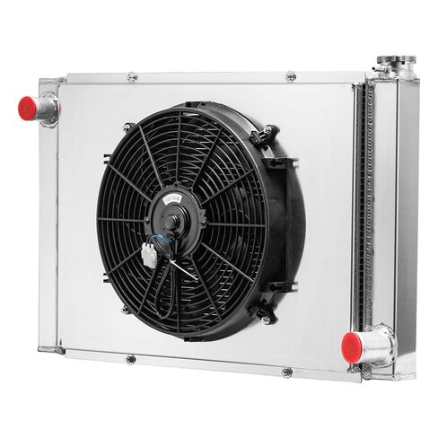 3 Row Aluminum Radiator Shroud Fan Replacements for 29"x19" Heavy Duty Chevrolet GM Chevy HOT Radiators in Kuwait