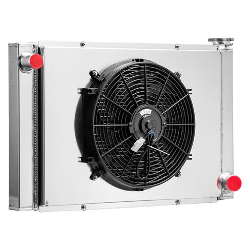 3 Row Aluminum Radiator Shroud Fan Replacements for 29"x19" Heavy Duty Chevrolet GM Chevy HOT Radiators in Kuwait
