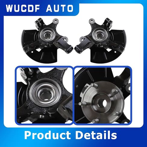 2Pcs Front Left and Right Steering Knuckle Bearing Hub Assembly 698-405 698-404 LK015 LK016 For Ford Escape 2005-2012 For Mazda Tribute 2005-2011 For Mercury Mariner 2005-2011 in Kuwait