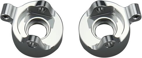 Hot Racing SXTY2108 T6 Aluminum Front Steering Blocks (Knuckles) fits Axial SCX30 in Saudi Arabia
