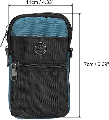 PATIKIL Small Crossbody Bag, Multifunction Phone Bag Shoulder Waist Bag Diagonal Cross Bag for Travel, Business in Saudi Arabia