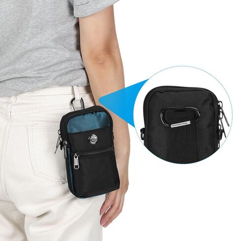 PATIKIL Small Crossbody Bag, Multifunction Phone Bag Shoulder Waist Bag Diagonal Cross Bag for Travel, Business in Saudi Arabia