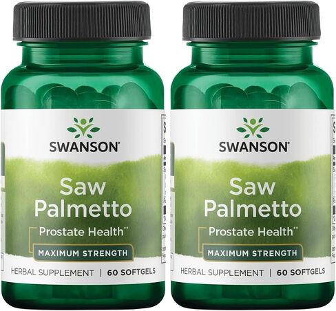 Swanson Saw Palmetto 320 Milligrams 60 Sgels in Saudi Arabia