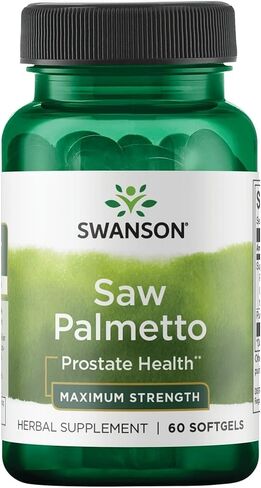 Swanson Saw Palmetto 320 Milligrams 60 Sgels in Kuwait