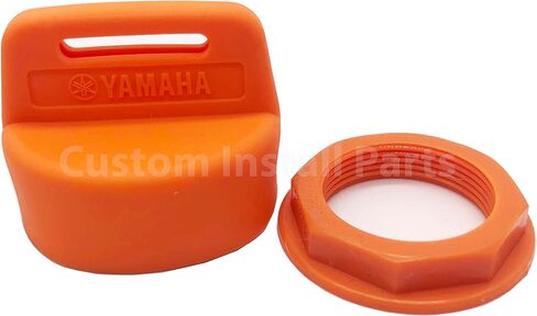 Orange Ignition Key Switch Cover Cap Silicone Rubber & Plastic Nut for ATVs and Side-by-Sides Replaces 5UG-H2510-00 Compatilbe with Yamaha Rhino Wolverine Viking in Saudi Arabia