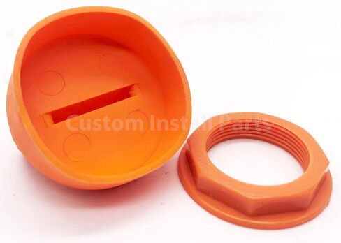 Orange Ignition Key Switch Cover Cap Silicone Rubber & Plastic Nut for ATVs and Side-by-Sides Replaces 5UG-H2510-00 Compatilbe with Yamaha Rhino Wolverine Viking in Saudi Arabia