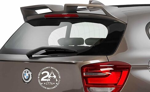 AG - When Tyranny Becomes Law Rebellion Becomes Duty 2nd Amendment 1776 Gun Rights Decal Sticker Patriotic Stickers for Car Truck SUV Windows Laptop 5.5 in White in Kuwait