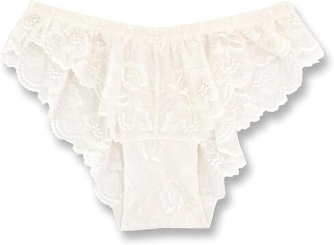 Women’s Thong Underwear Minimalist Japanese-Inspired Comfort Panties,Zero Digging, Breathable [ ALL-OVER LACE ] in Saudi Arabia