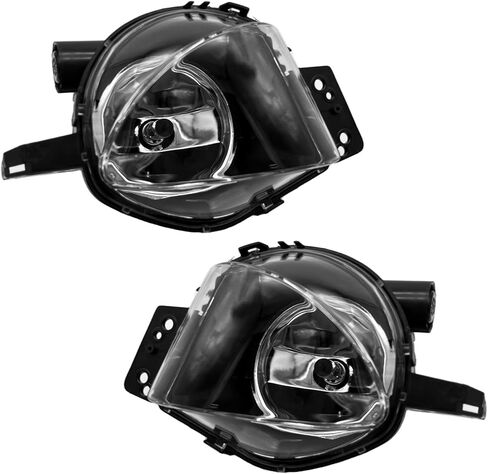 Fog Lights Compatible with 2006 2007 2008 BMW E90 3 Series 323i / 325i / 325xi / 330i / 330xi / 335i / 335xi / 328i / 328xi Fog Lamps Replacement,with 12V 55W H11 Bulbs in Kuwait