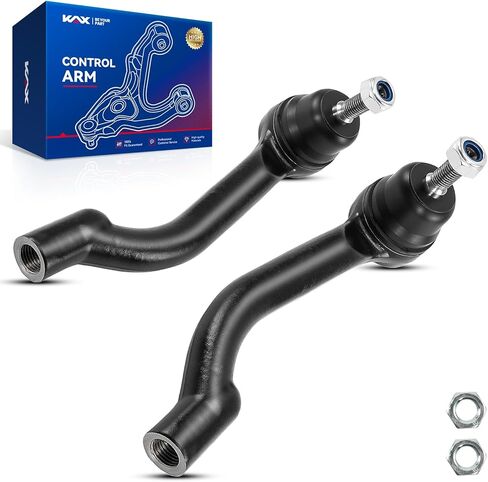 KAX 2pcs Front Outer Tie Rod Ends Kit Fit for Nissan Rogue 2008 2009 2010 2011 2012 2013, Rogue Select 2014-2015, Replacement for ES800582 ES800583 in Saudi Arabia