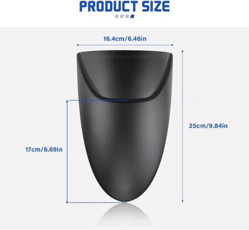 For Himalayan 450 2024> ABS Plastic Hugger Extension Guerrilla 450 Accessories Rear Fender Extender Splash Mudguard in Kuwait