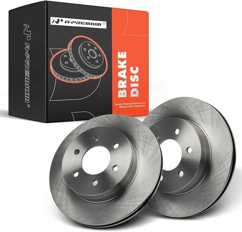 A-Premium 11.30 inch (287mm) Front Vented Disc Brake Rotors Compatible with Select Dodge Models - Dakota 1997-2002, Durango 1998-2002, 2-PC Set in Saudi Arabia