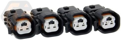 4x Connector Adapter EV6 EV14 to Obd2 Fuel Injector in Kuwait