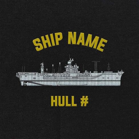 Customizable U.S. Navy Ship Blue Ridge Class Pullover Hoodie in Saudi Arabia