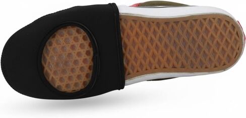 Cycling Shoe Toe Covers – Warm & Reusable Half Foot Overshoes for Road & Mountain Bike, Fits Men & Women (Black, US 7-10, 6.3x5.7in,)‌(Black) in Kuwait