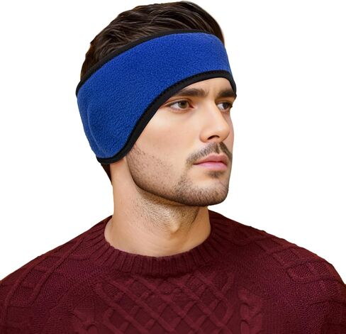 GOGO Ear Warmers Headband Double Layer Micro-Fleece Winter Headband, Ear Muffs Warm Headband in Kuwait
