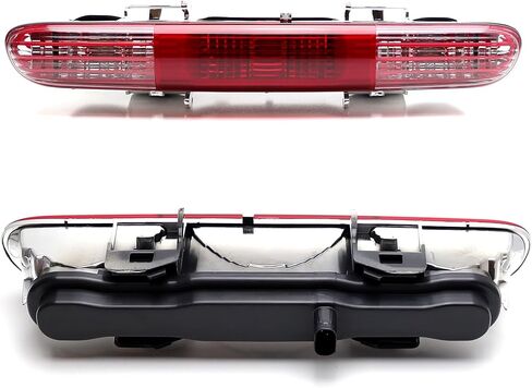 iJDMTOY OEM-Spec عدسات حمراء/شفافة مجموعة مصابيح الضباب الخلفية LED بالكامل (الضباب الخلفي، ميزات عكسية) متوافقة مع موديلات MINI Cooper R56 R57 R58 R59 Non-S in Saudi Arabia