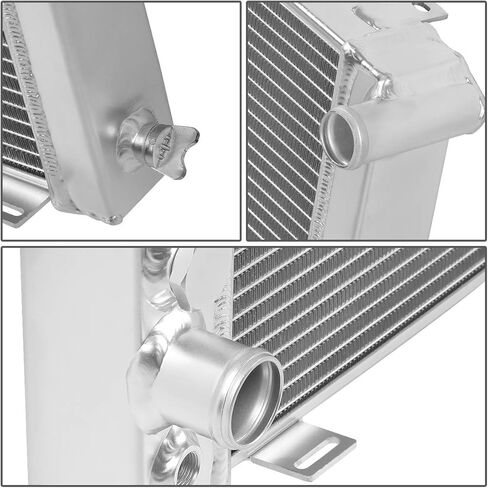 Auto Dynasty Radiator Compatible with 1991-2001 Jeep Cherokee Comanche 4.0L l6, Full Aluminum 3-Row Cooling Radiator, Tri-Core in Saudi Arabia