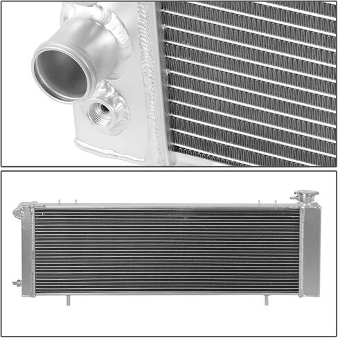 Auto Dynasty Radiator Compatible with 1991-2001 Jeep Cherokee Comanche 4.0L l6, Full Aluminum 3-Row Cooling Radiator, Tri-Core in Saudi Arabia