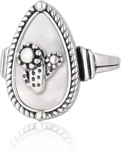 Montana West Wrangler Western Couture's Bohemian Turquoise Cuff Ring for Women Cowgirl Size 7 in Saudi Arabia