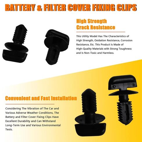 4PCS for Porsche Boxster 911 996 986 Battery & Filter Cover Clips 99959004540 999-590-045-40 in Kuwait