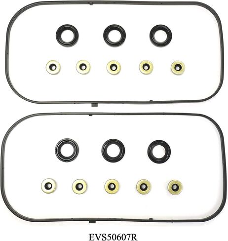 Engine Valve Cover Gasket Compatible with Acura & Honda & Saturn Model MDX & RL & TL & Accord & Odyssey & Pilot & Ridgeline & Vue with Engine Base 3.0L 3.2L 3.5L V6 3.7L V6 (Rep# VS50607R) - EVS50607R in Kuwait
