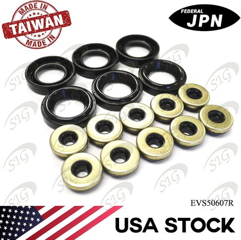 Engine Valve Cover Gasket Compatible with Acura & Honda & Saturn Model MDX & RL & TL & Accord & Odyssey & Pilot & Ridgeline & Vue with Engine Base 3.0L 3.2L 3.5L V6 3.7L V6 (Rep# VS50607R) - EVS50607R in Kuwait